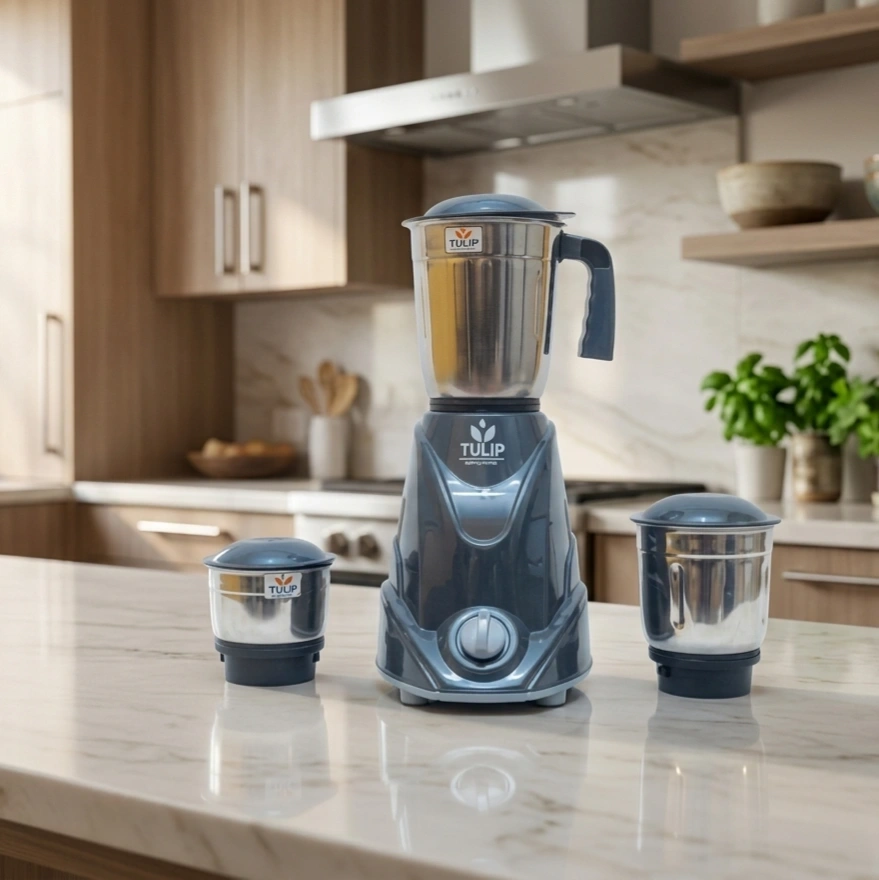 Tulip | Tesla Mixer Grinder 750W - 3 Jars 1