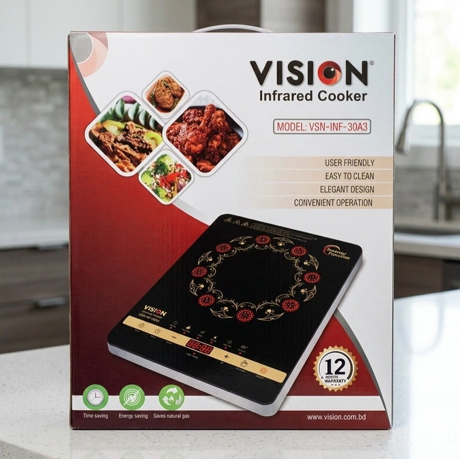 VISION Infrared Cooker (Model: VSN-INF-30A3) 1
