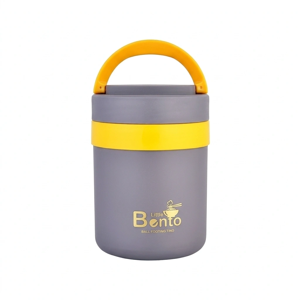 Bento Stainless Steel Lunch Box / Hotcase with Handle - 2L 1