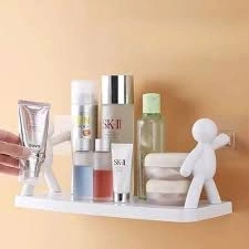 Self Adhesive Multipurpose Bathroom Rack ( Human Design ) 1