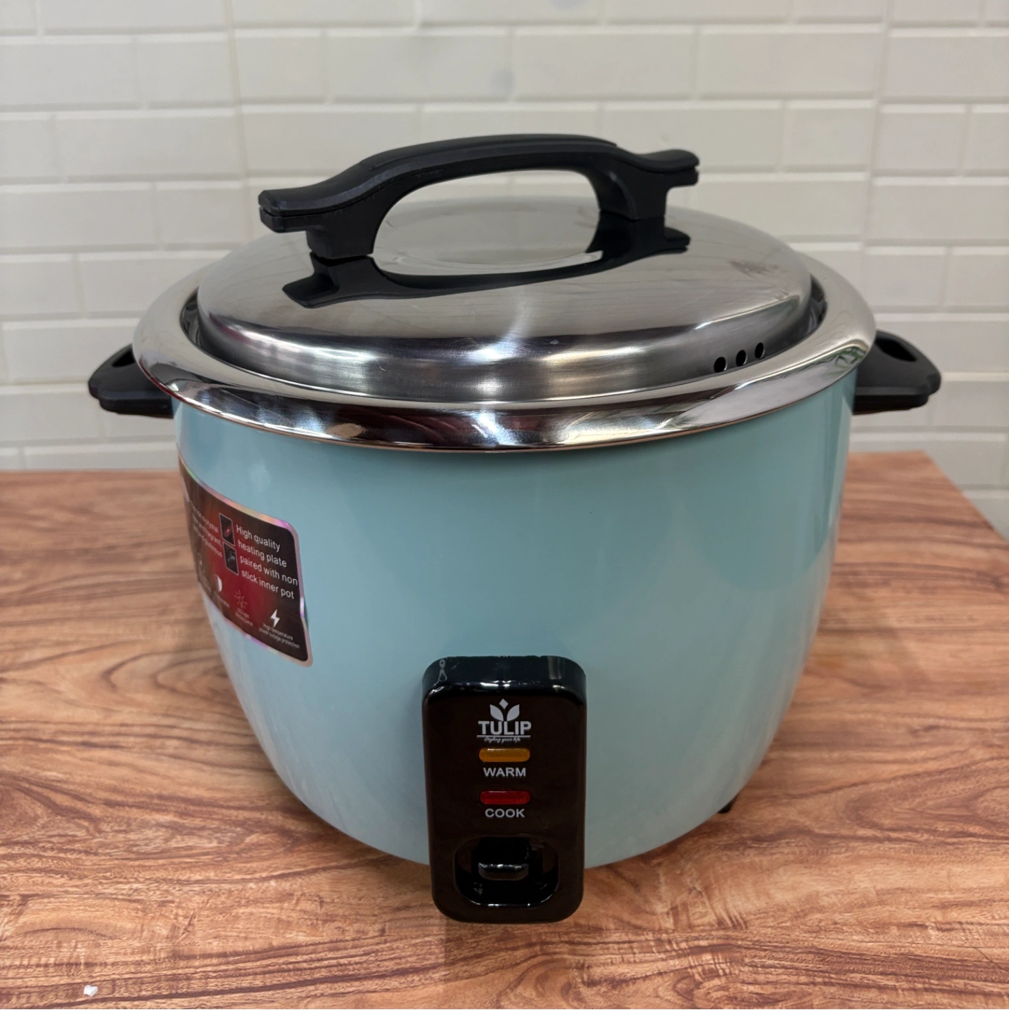Tulip regal Blue Drum-Style Electric Rice Cooker1.8ltr 1