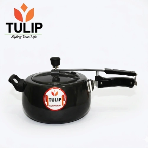 Tulip | Black Hard Anodized induction Base Pressure Cooker - 3 litre 1
