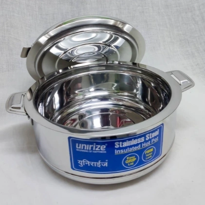 Unirize Stainless Steel Double Wall Hotcase - 2000ml 2