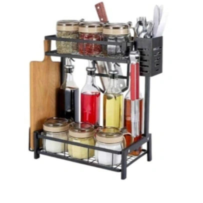 Kitchen Spice Organizer & Storage Rack - 2 Layer 1