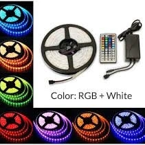 Multicoloured Led Strip Light with Remote - 5M 1