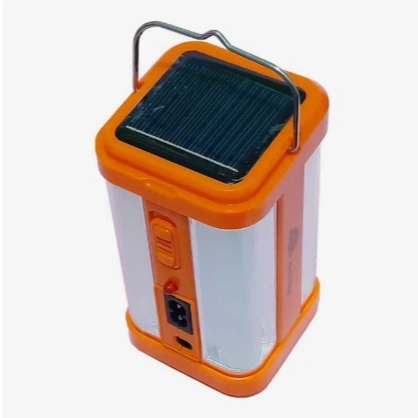 Minling ML-1663 Solar Rechargeable Emergency Light | Dual Charging | Portable LED Lantern 2