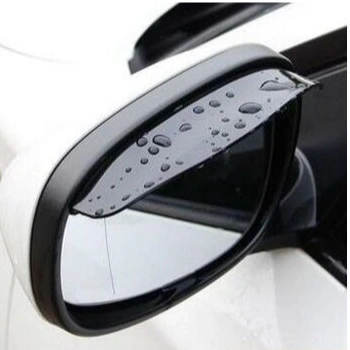 Car Rear View Side Mirror Rain Shade Shield - 1 Pair 2