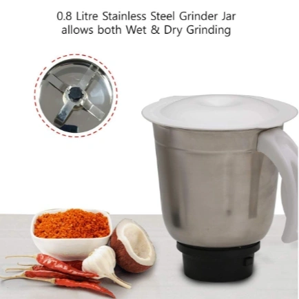Delite Mixer Grinder Jar Only 1set/ 3pcs 4