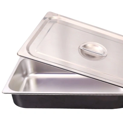 G/N pan 1*10CM container with lid - 240 1