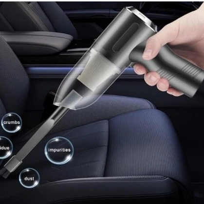 3 In 1 Portable Vacuum Cleaner Duster Blower Air Pump Wireless Hand-held Cleaning For Car & Home 4