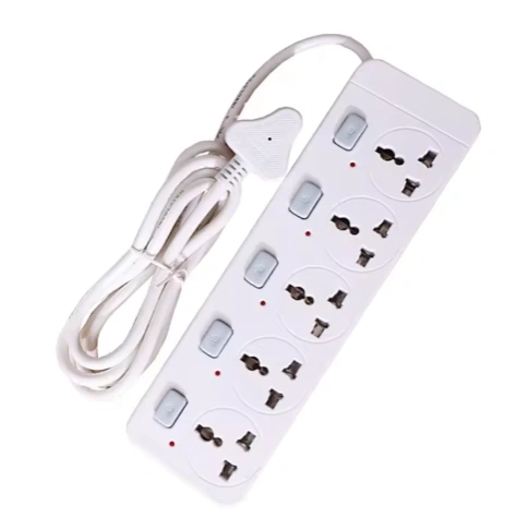 Incoaluxe PR4W Multiplug / Extension Cord with 5-Socket, 3m Cable 1