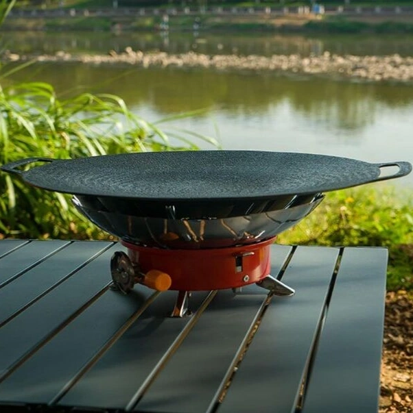 Cast Iron Roti, Dosa, Bara Double Handled Tawa - 34cm 2