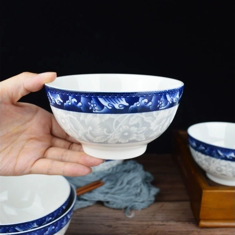 Lotus print ceramic Bowl- 4Inch 1