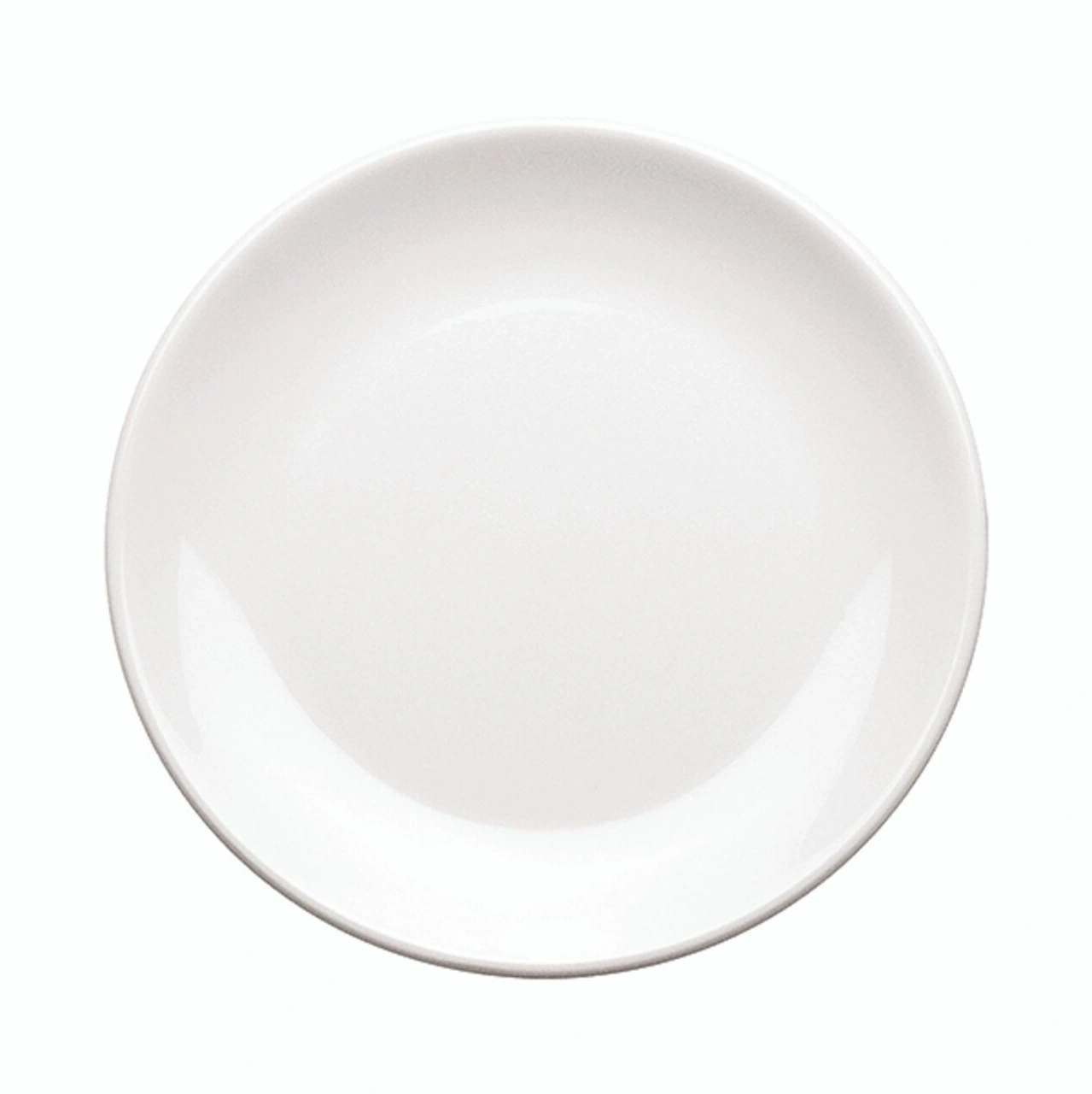 White ceramic Dinner Plate/Salad Plate - 9Inch 1