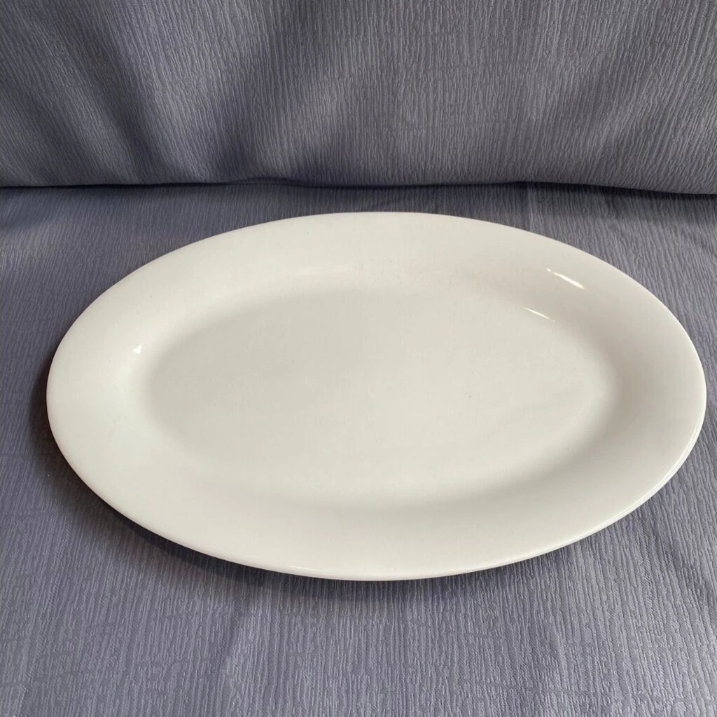 Ceramic Dinner platter Plate White -11inch 2
