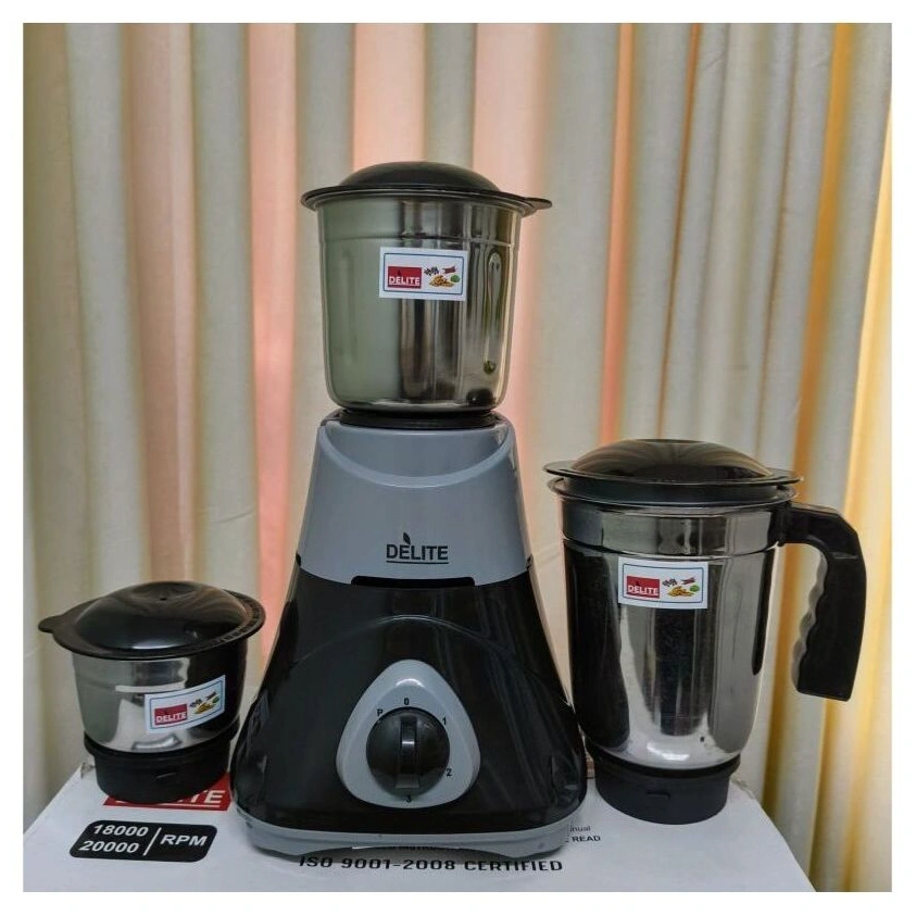 DELITE 550W Mixer Grinder – 3 Jar 2
