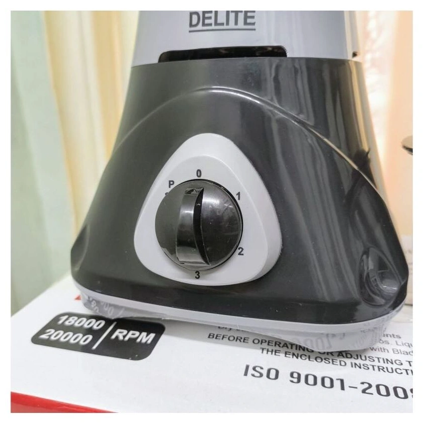 DELITE 550W Mixer Grinder – 3 Jar 3