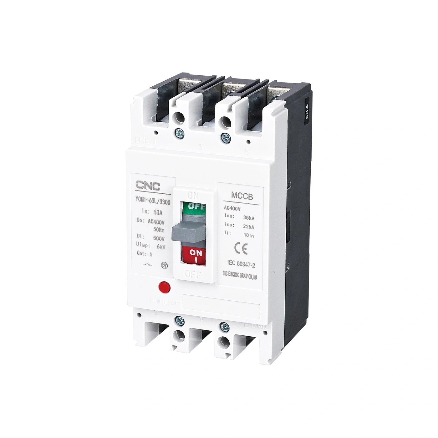 YCM1 MCCB - 3 Pole (L Series) 1
