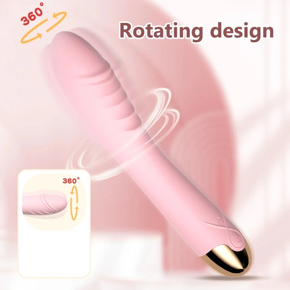 Premium Silicone Personal Wellness Massager – 10 Vibration Modes, USB Rechargeable, 20cm Dildo Intimate Private Products By Naughtynest 9