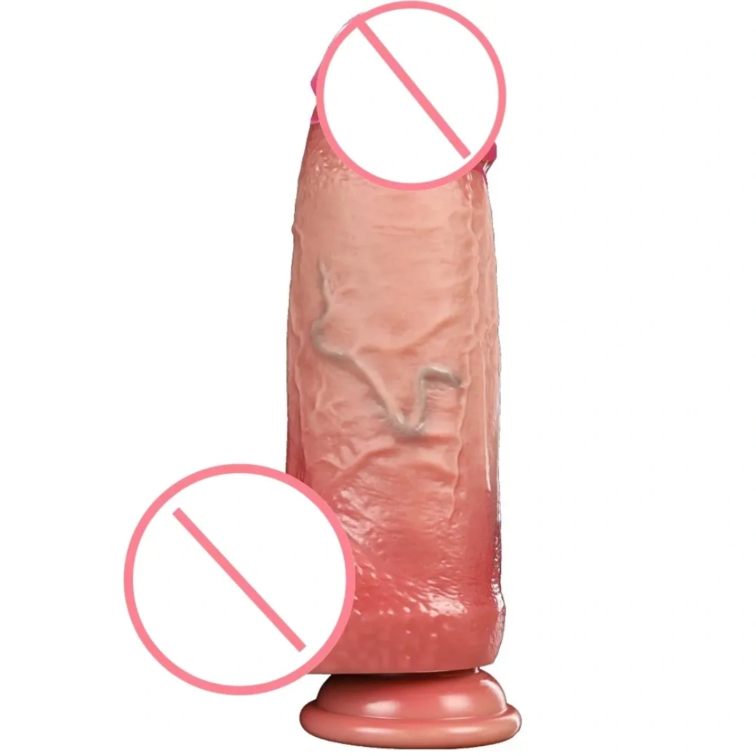 Extra Large Silicone Personal Massage Dildo Plug with Suction Cup Base – Soft, Flexible & Reusable Adult Personal Private intimate Care 3