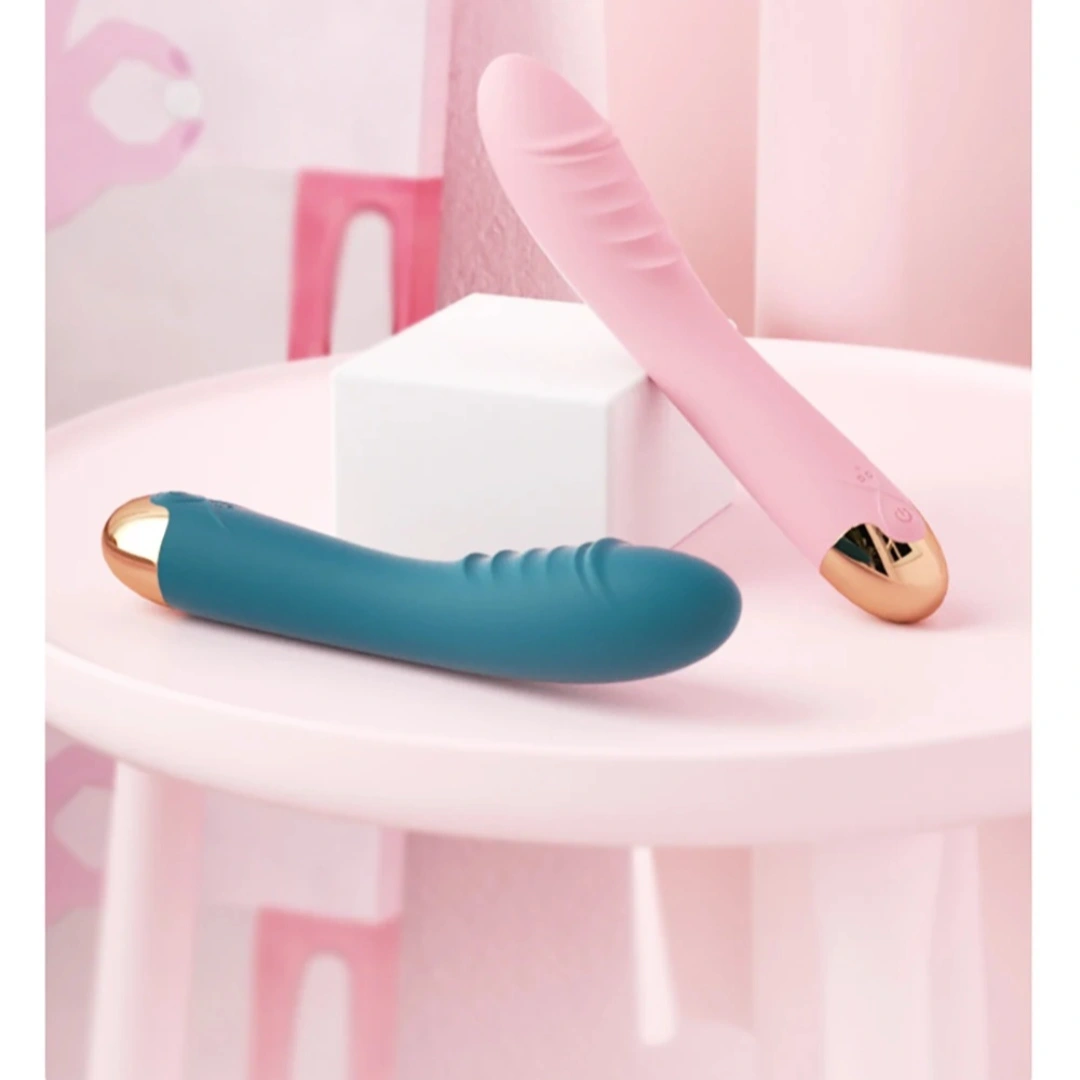 Premium Silicone Personal Wellness Massager – 10 Vibration Modes, USB Rechargeable, 20cm Dildo Intimate Private Products By Naughtynest 1