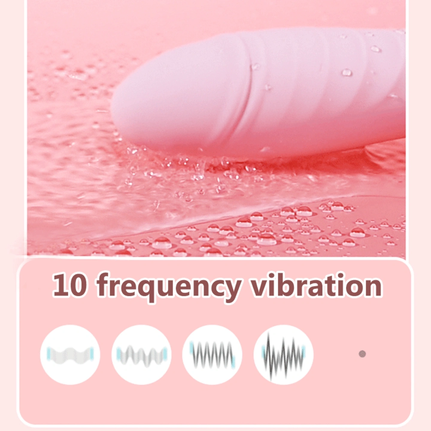 Premium Silicone Personal Wellness Massager – 10 Vibration Modes, USB Rechargeable, 20cm Dildo Intimate Private Products By Naughtynest 4