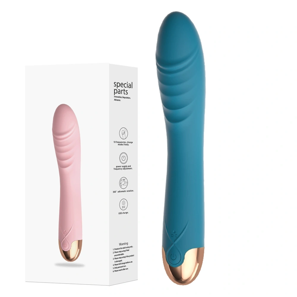 Premium Silicone Personal Wellness Massager – 10 Vibration Modes, USB Rechargeable, 20cm Dildo Intimate Private Products By Naughtynest 7