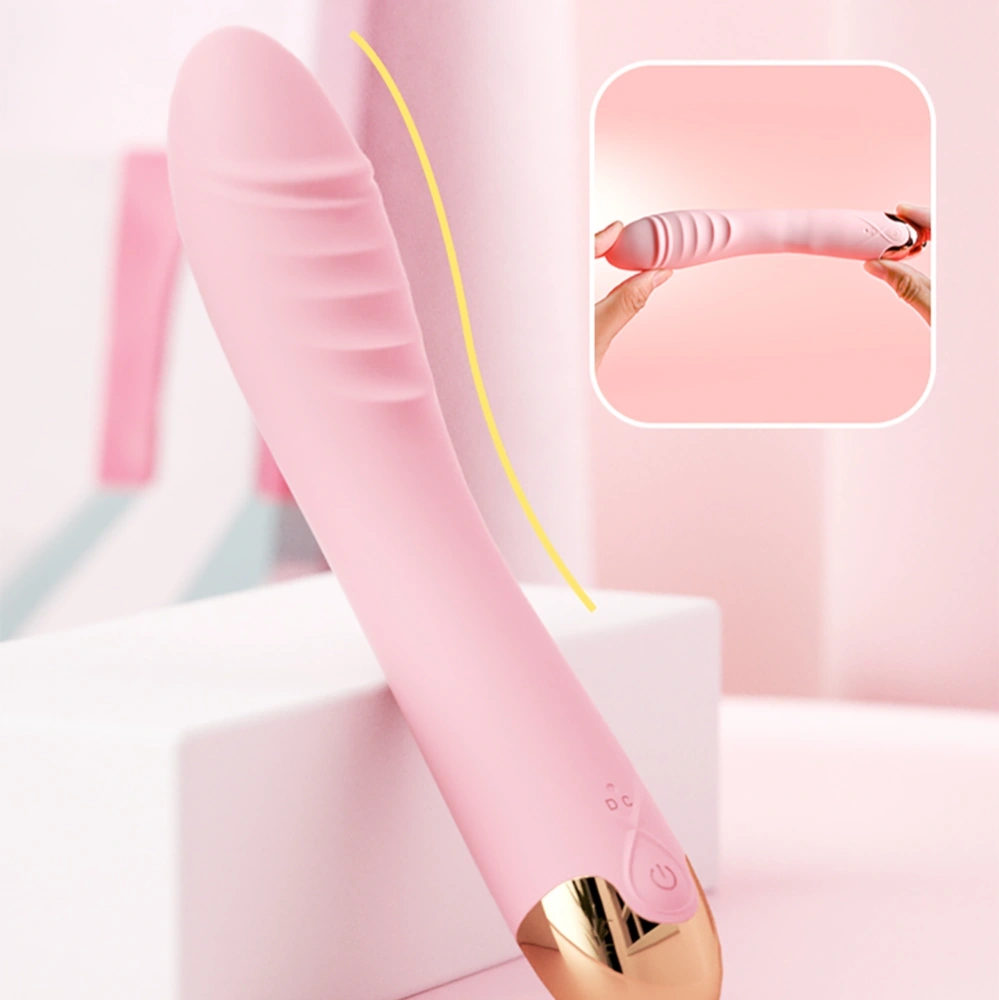 Premium Silicone Personal Wellness Massager – 10 Vibration Modes, USB Rechargeable, 20cm Dildo Intimate Private Products By Naughtynest 2